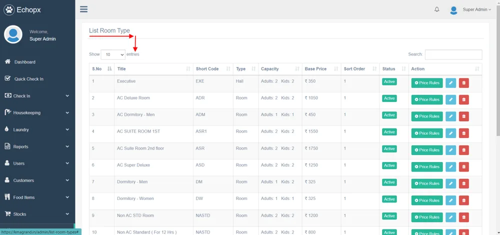 Hotel Management Web Application 2 2