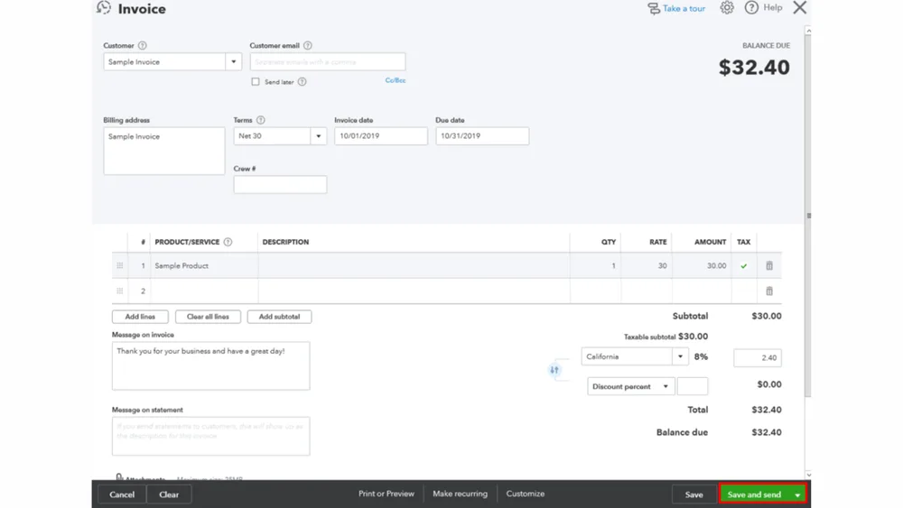 QuickBooks Invoicing and Billing 4 Black Yellow Geometric Business Facebook Cover 2024 01 28T221359.283