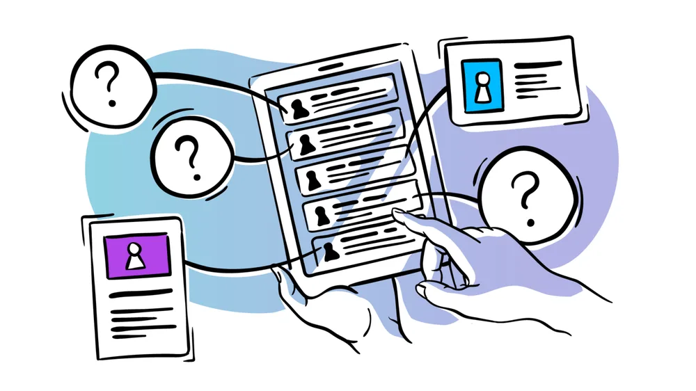 Manage contacts