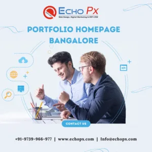 Portfolio Homepage Bangalore