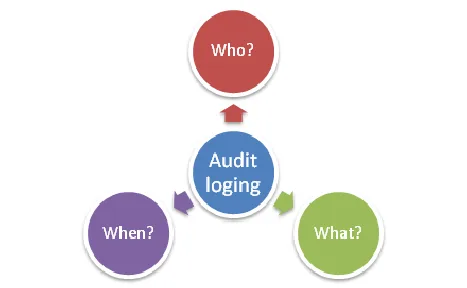 Tasks of audit logging