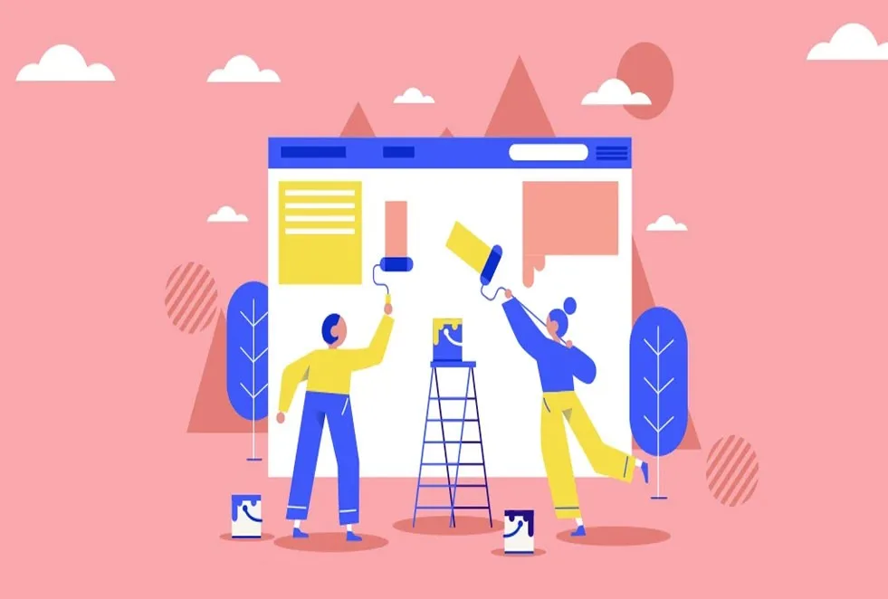User interface graphic design